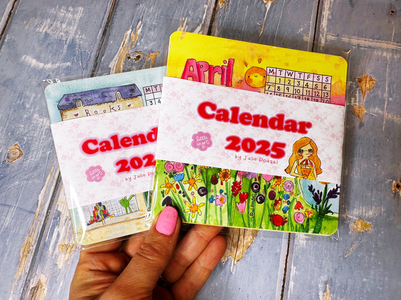 2025 Desk Block Calendar ALL SIZES AND BASES