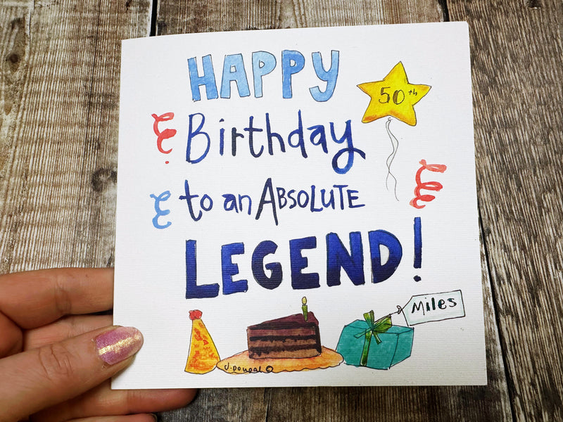 Happy Birthday to an Absolute Legend! Card
