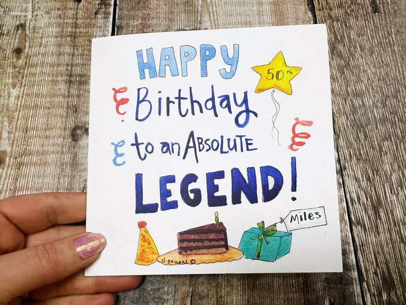 Happy Birthday to an Absolute Legend! Card