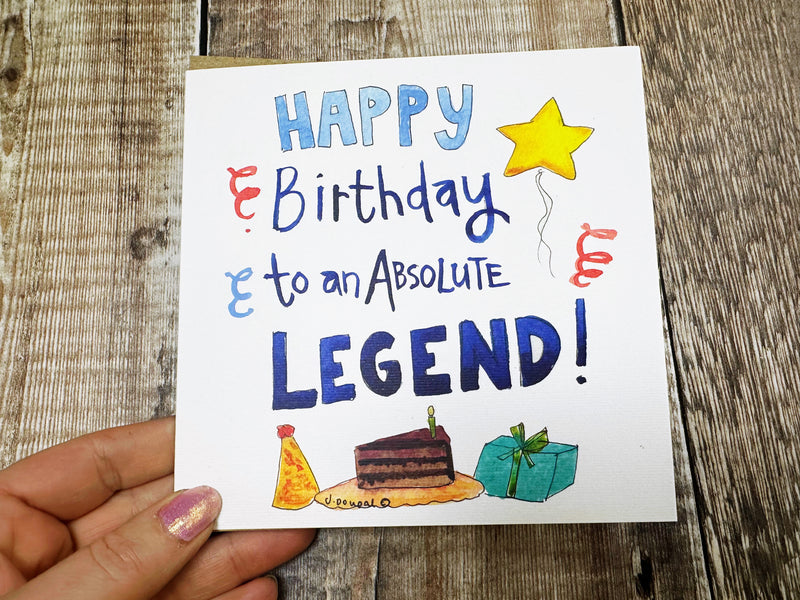 Happy Birthday to an Absolute Legend! Card