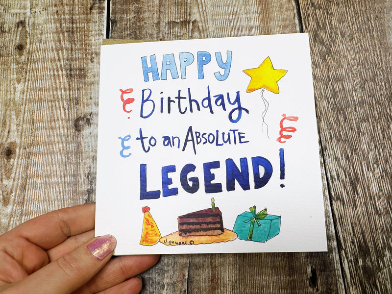 Happy Birthday to an Absolute Legend! Card