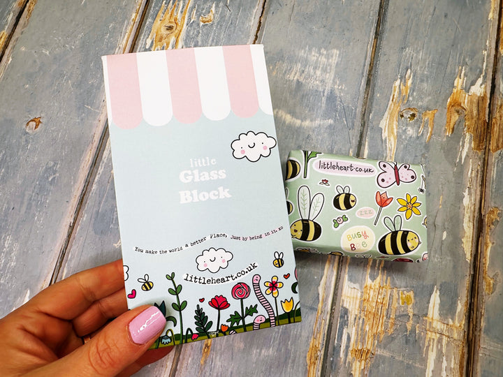 Girl Confirmation Personalised Glass Block Keepsake