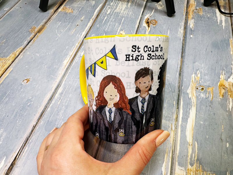 Secondary School Mugs 11oz (minimum 12 mixed)