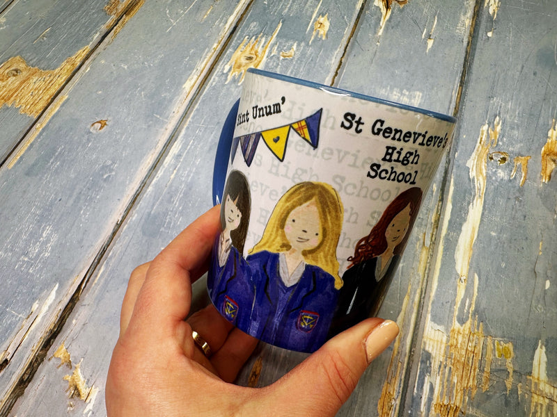 Secondary School Mugs 11oz (minimum 12 mixed)
