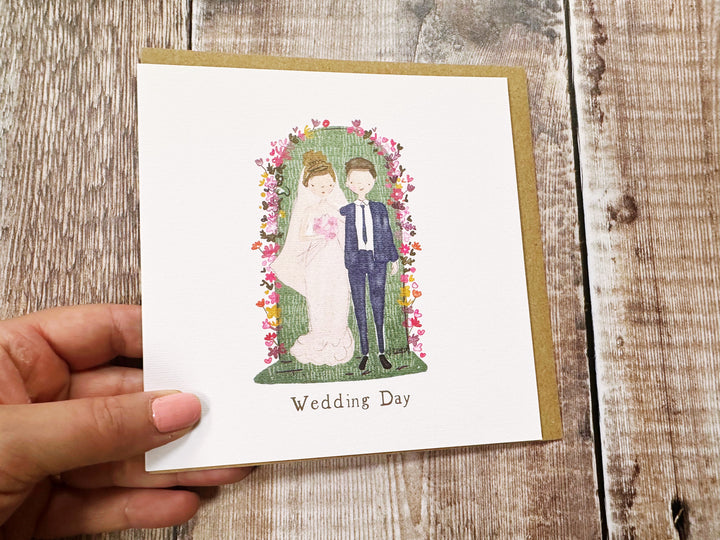 Wedding Couple Card- Personalised