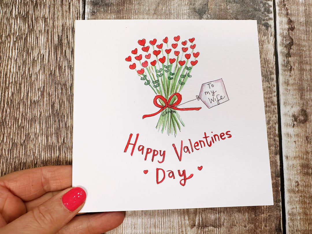 Be my Valentine, to my wife- personalised