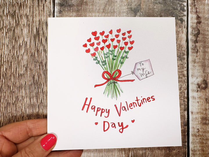 Be my Valentine, to my wife- personalised