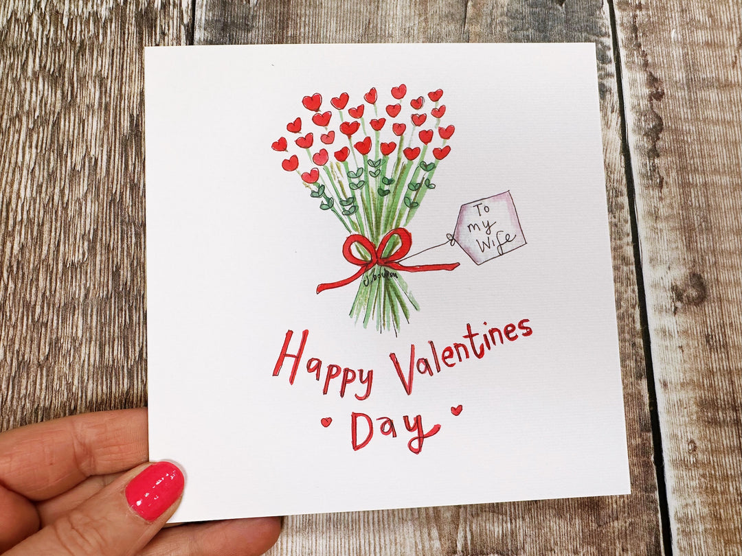 Be my Valentine, to my wife- personalised