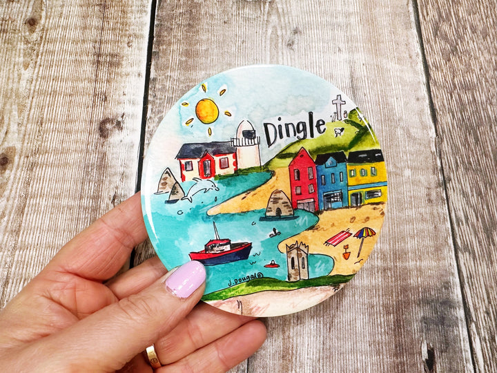 Dingle Ireland Ceramic Coaster New