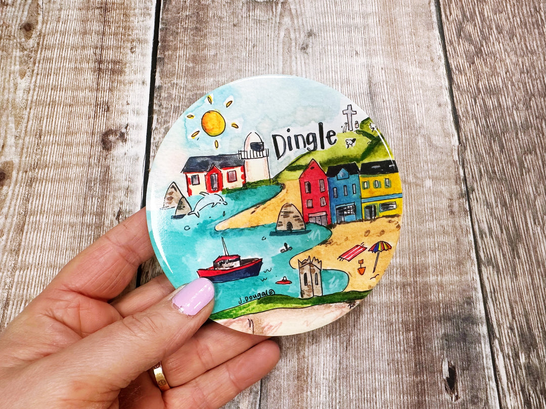 Dingle Ireland Ceramic Coaster New