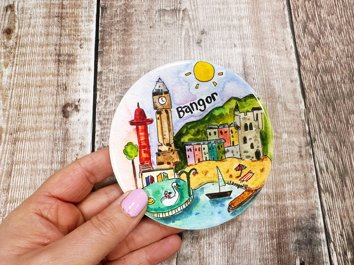 Bangor Northern Ireland Ceramic Coaster New