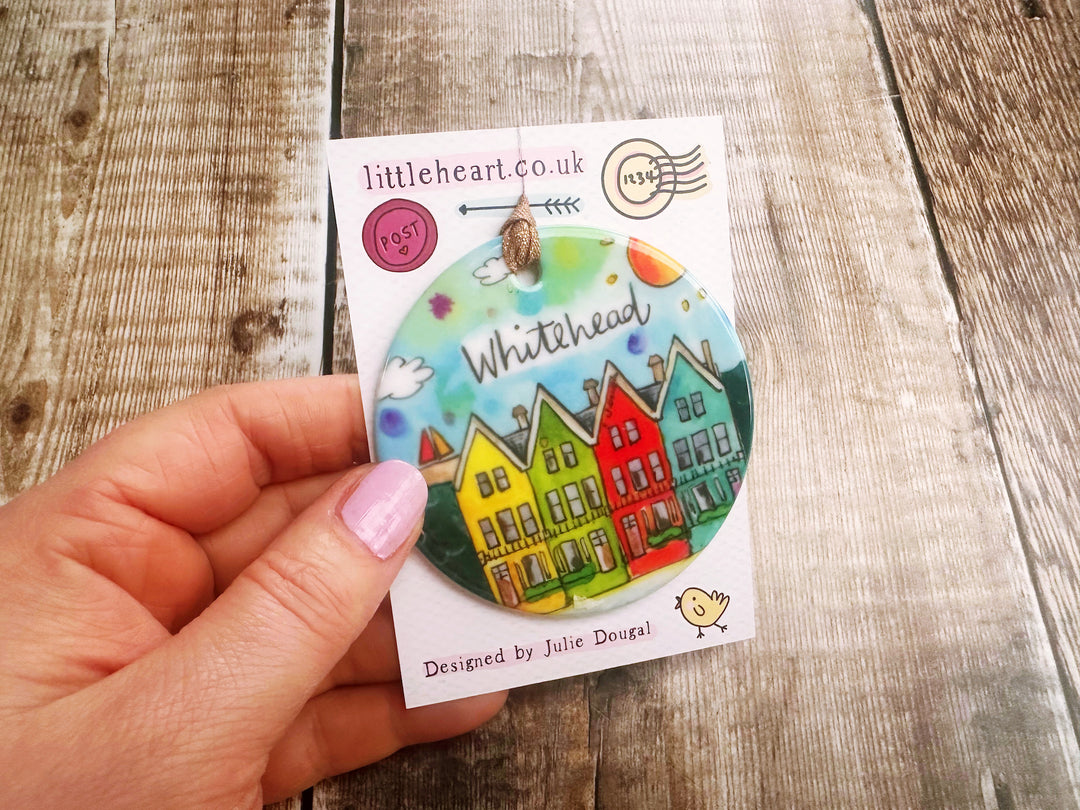 Whitehead Houses Ceramic Hanging Decoration