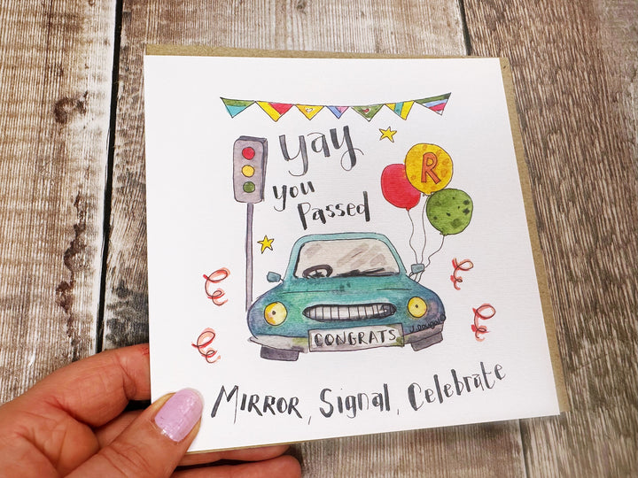 Well Done for passing your driving test - Personalised