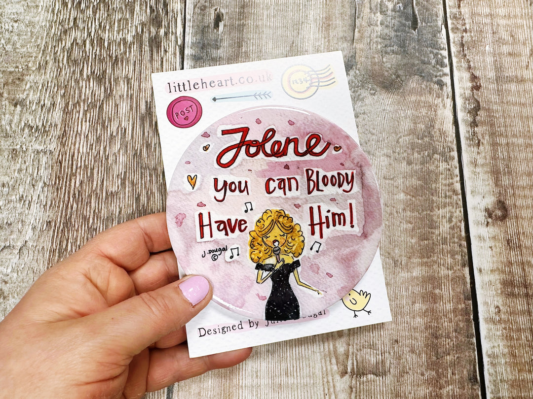 Jolene you can bloody have him cute ceramic coaster