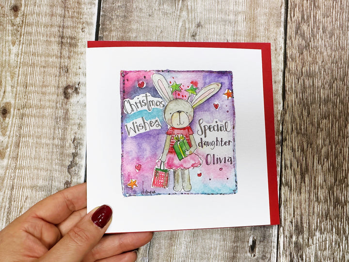 Christmas Wishes Special Personalised Christmas Card