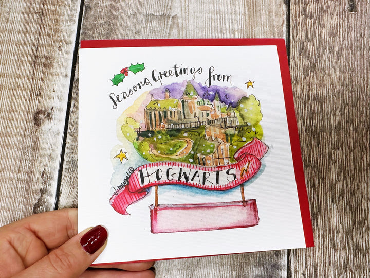 "Greetings from" Christmas Card - Personalised