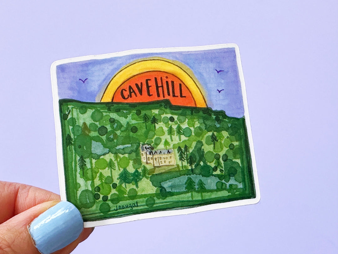 Belfast Cavehill Gloss Vinyl Sticker