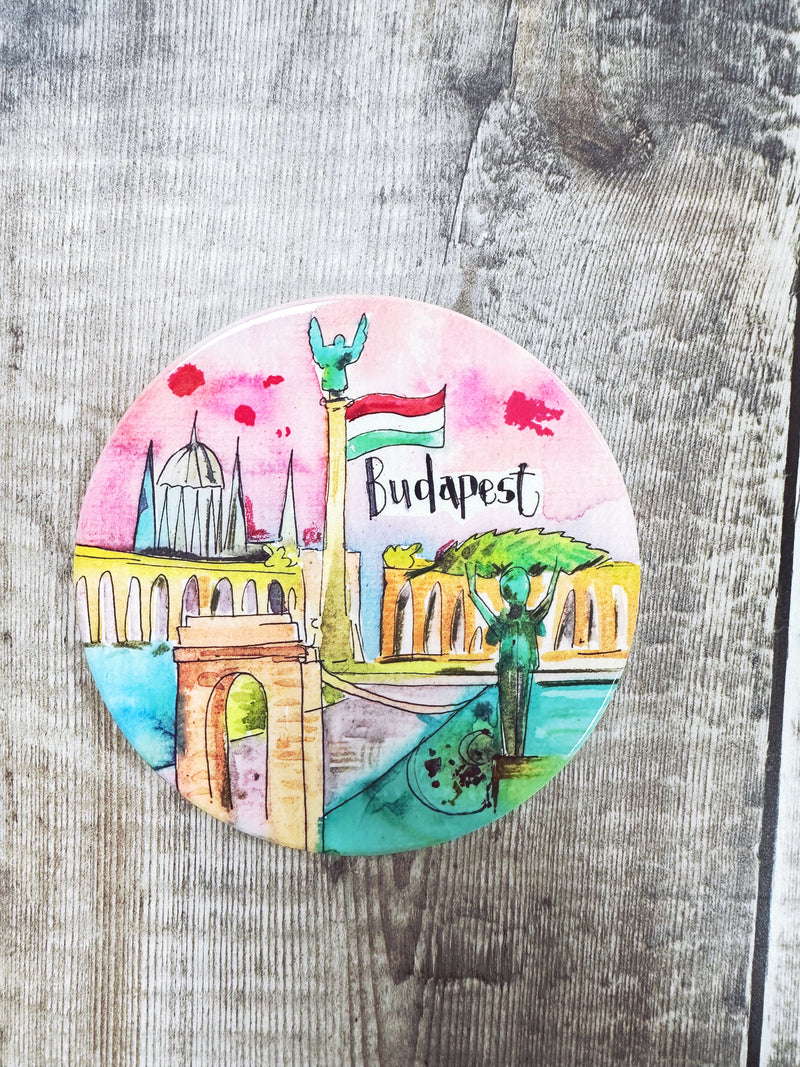 Budapest Ceramic Coaster