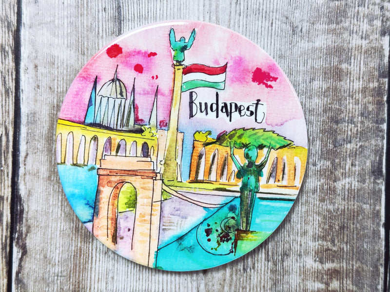 Budapest Ceramic Coaster