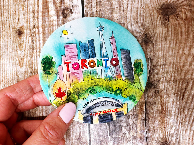 Toronto Canada Ceramic Coaster