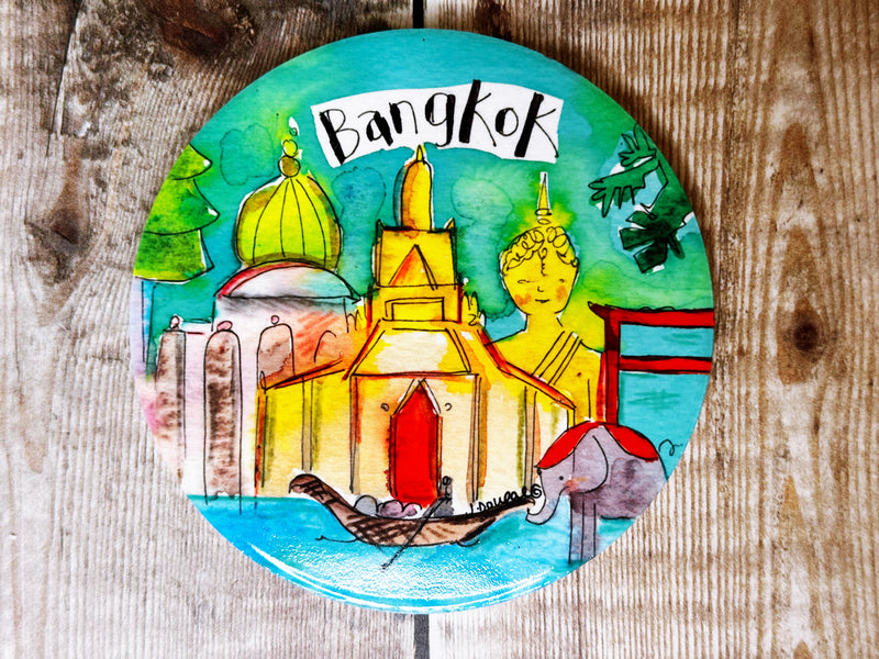 Bangkok Ceramic Coaster