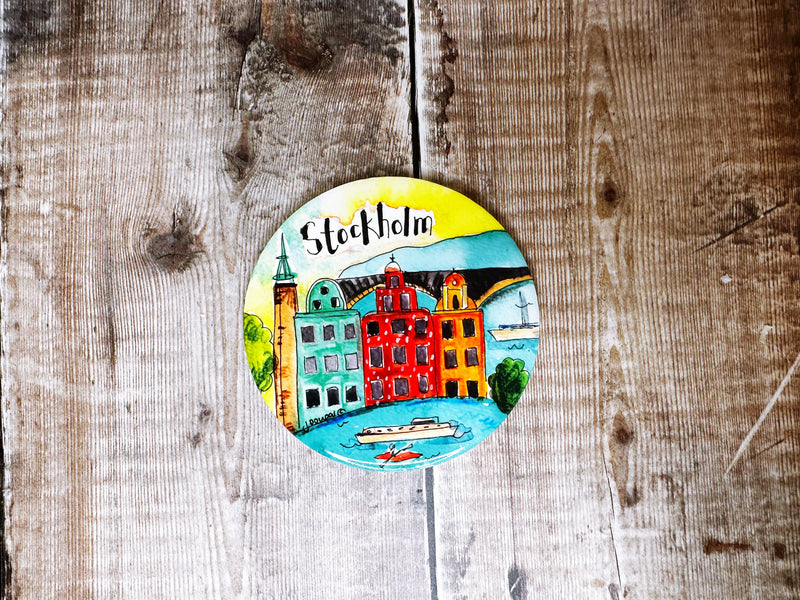 Stockholm Ceramic Coaster