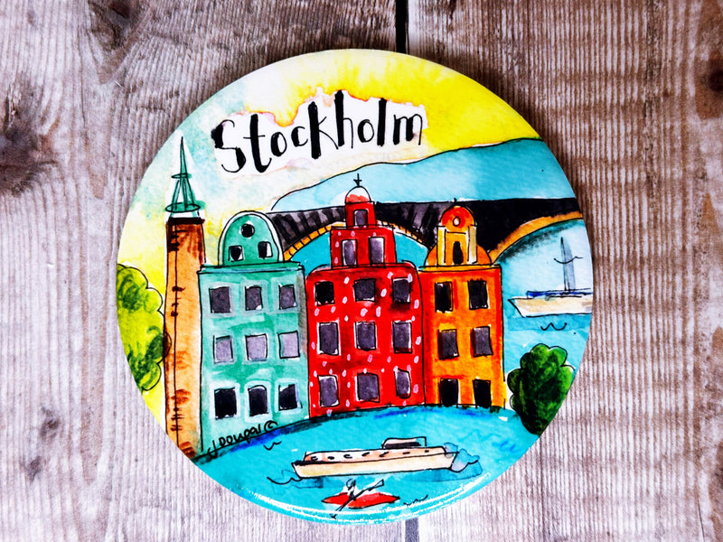 Stockholm Ceramic Coaster