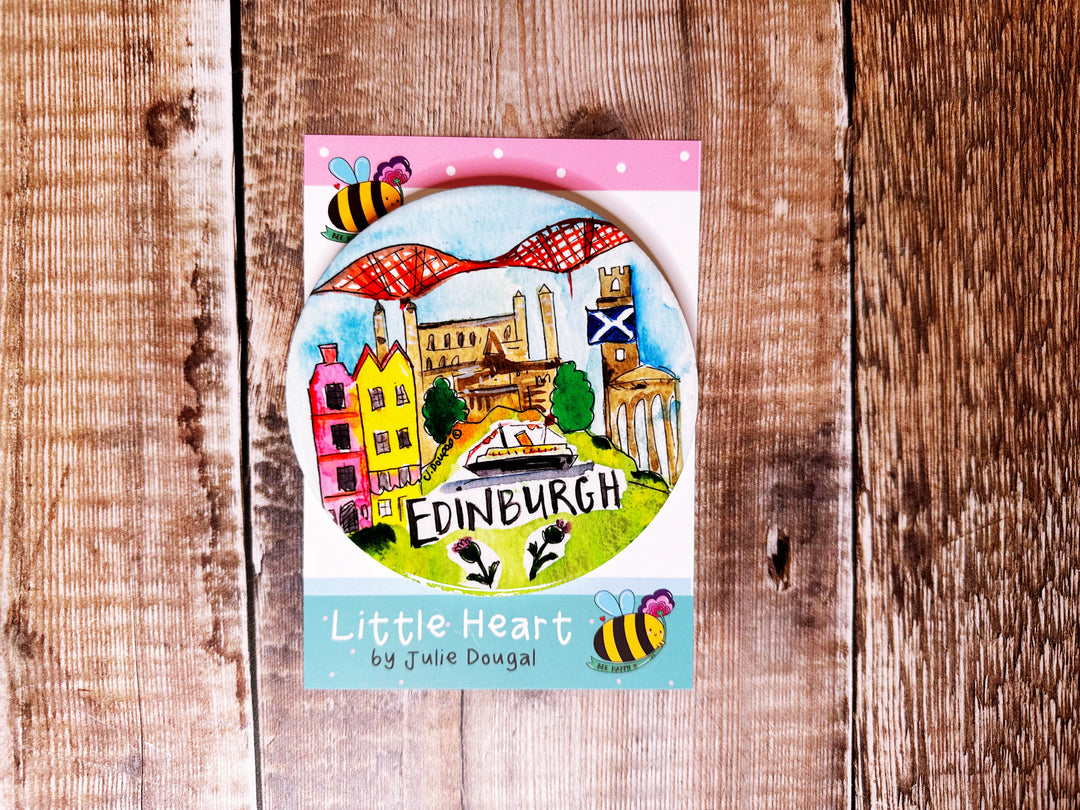 Edinburgh Scotland Ceramic Coaster
