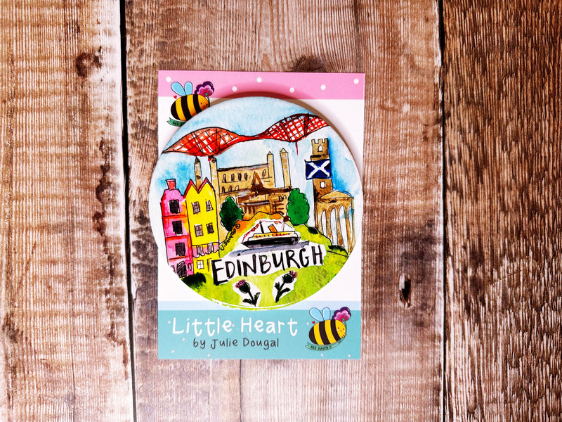 Edinburgh Scotland Ceramic Coaster