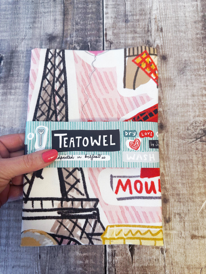 Paris Tea Towel