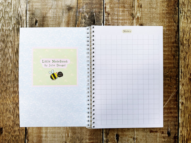 A5 Ring bound Ballet Dancer Notebook or Planner