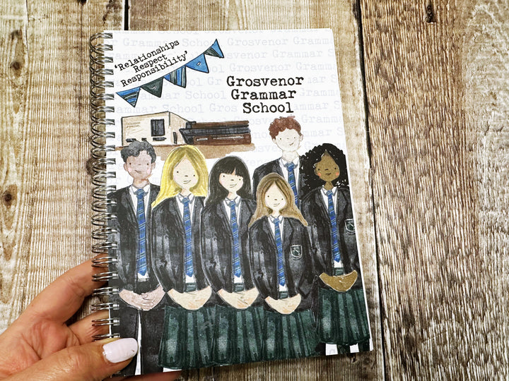 A5 Secondary School Notebook or Planner