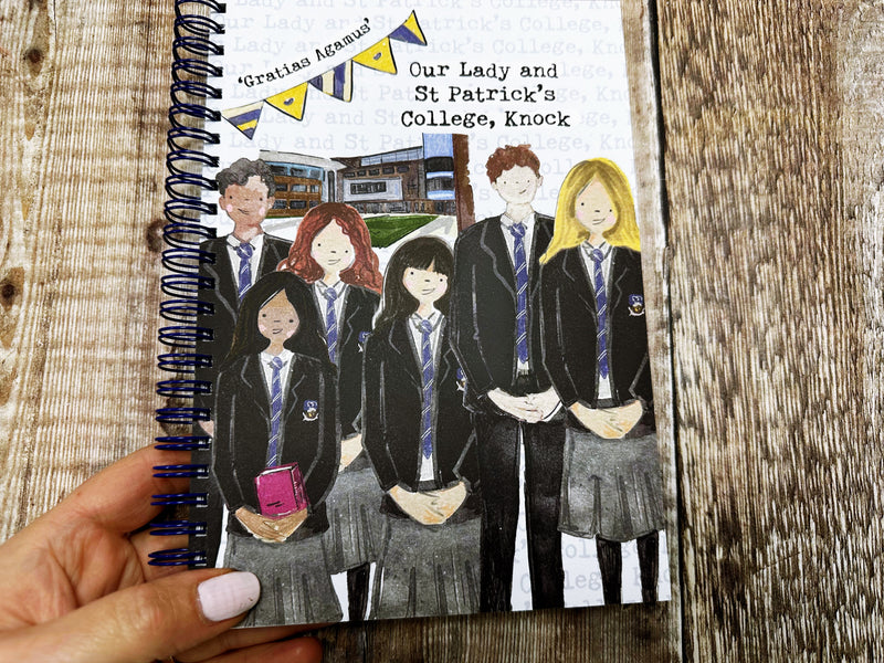 A5 Secondary School Notebook or Weekly Planner