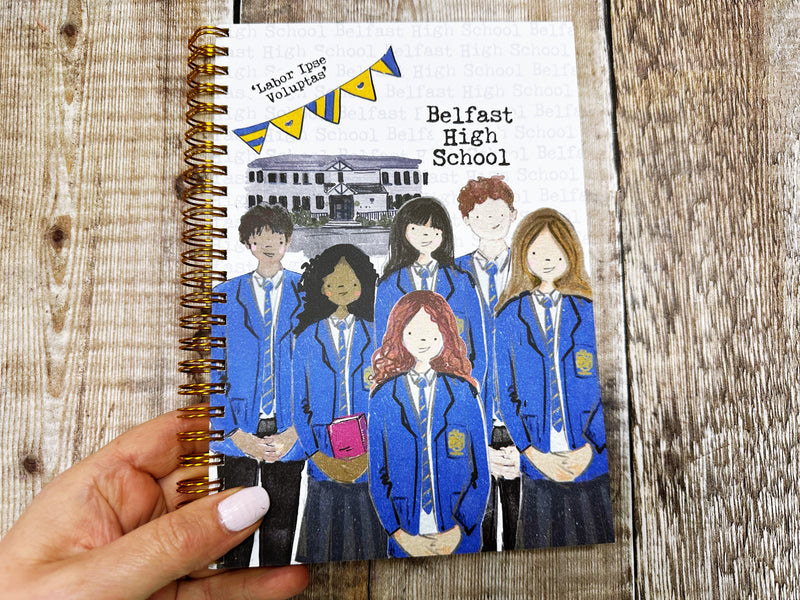 A5 Secondary School Notebook or Weekly Planner