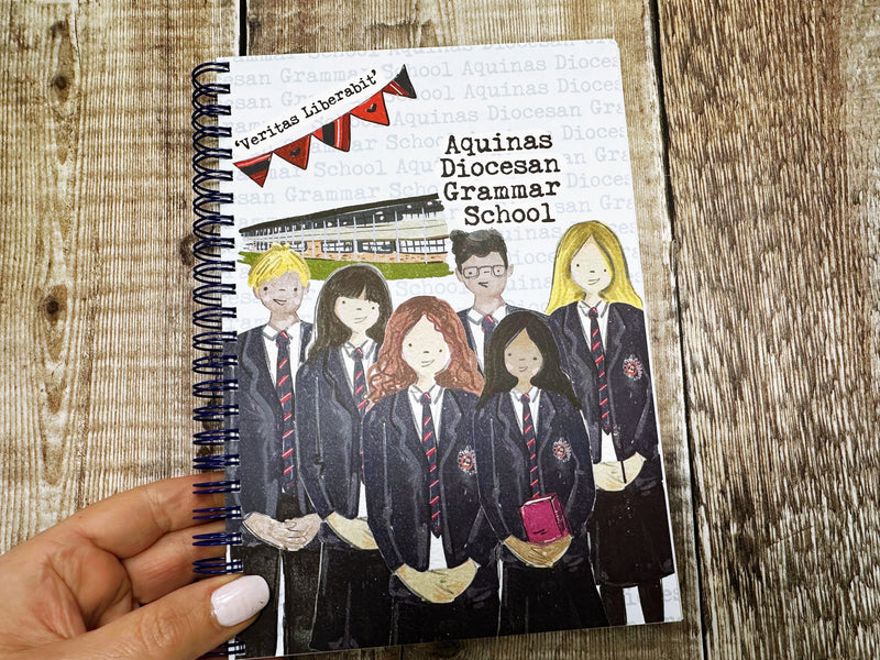 A5 Secondary School Notebook or Weekly Planner