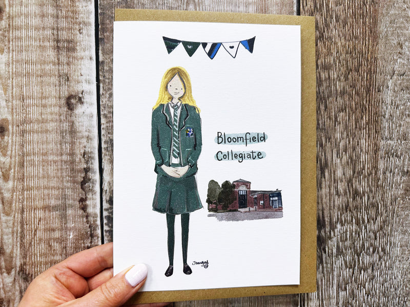 A5 Secondary School Personalised Card/Print