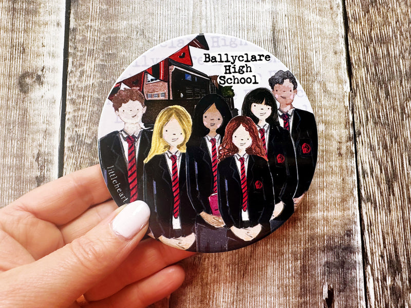 Secondary School Coaster with Acrylic Stand