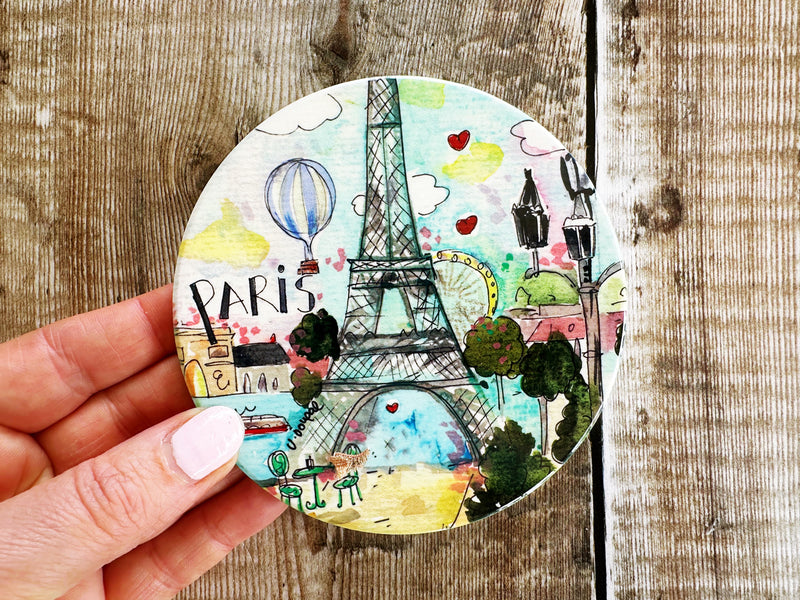 Paris Eiffel TowerCeramic Coaster