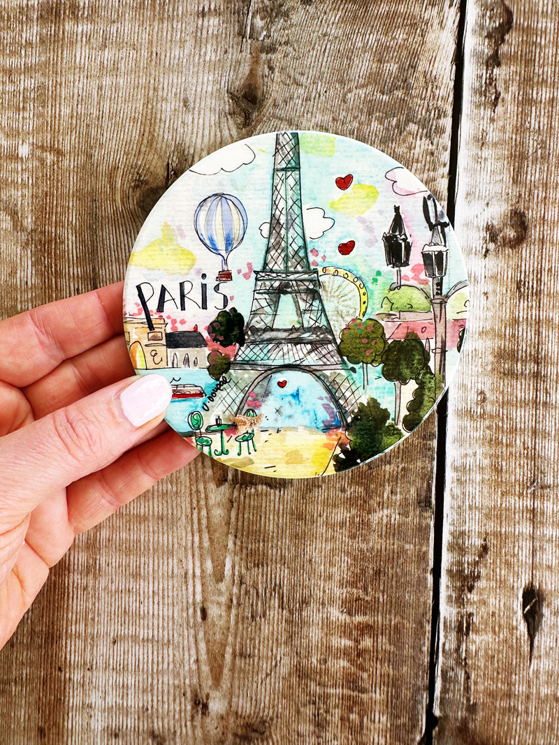 Paris Eiffel TowerCeramic Coaster