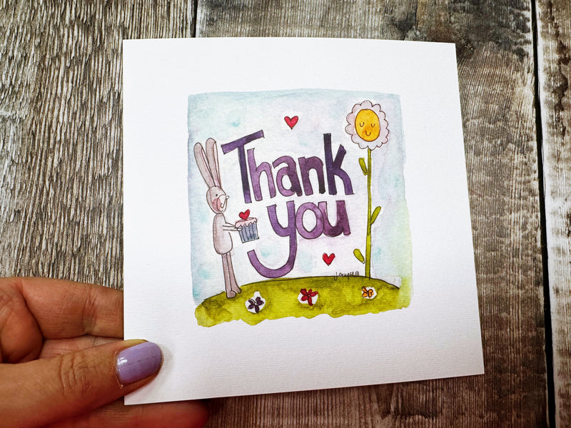 Thank you Card - Personalised