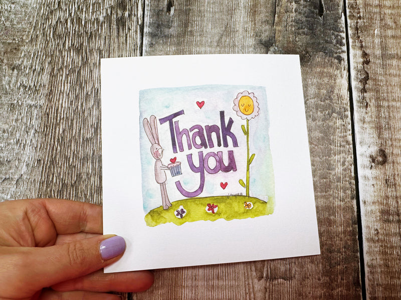 Thank you Card - Personalised