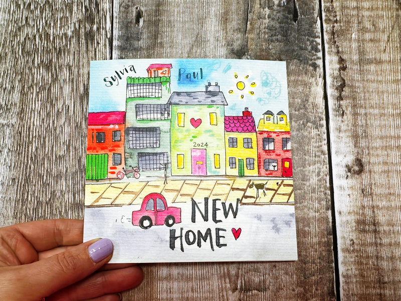 New Home Card - Personalised