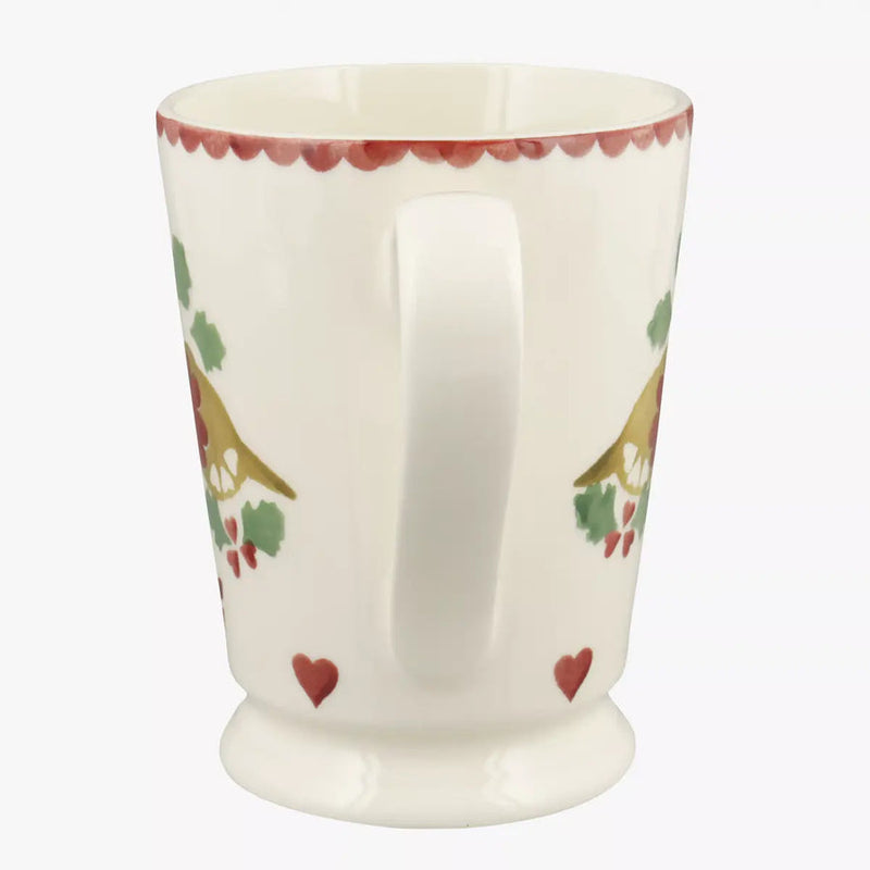 Emma Bridgewater Cocoa Mug Christmas Joy Robins 430ml