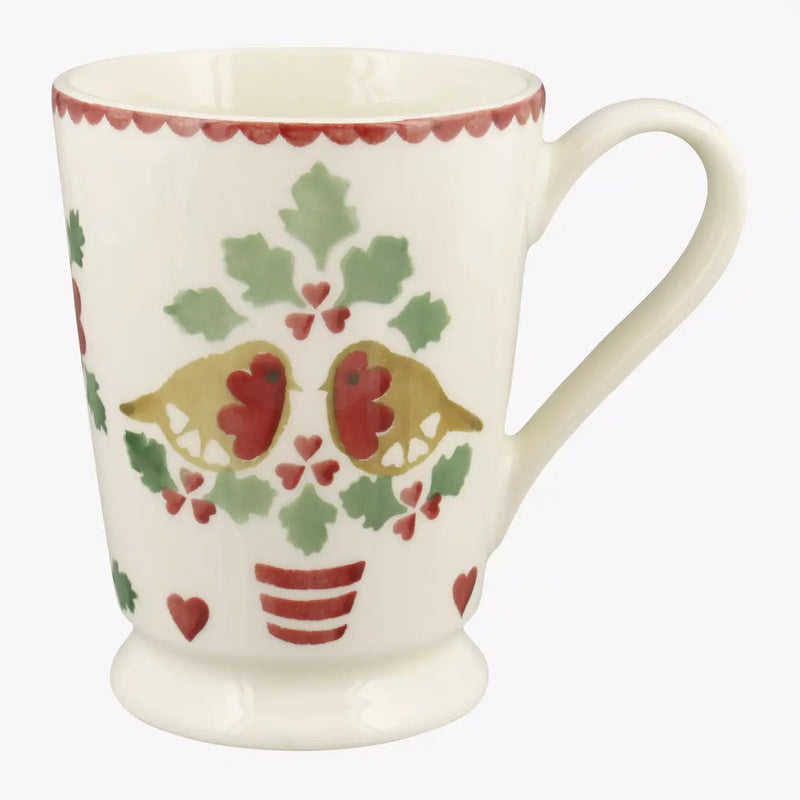 Emma Bridgewater Cocoa Mug Christmas Joy Robins 430ml