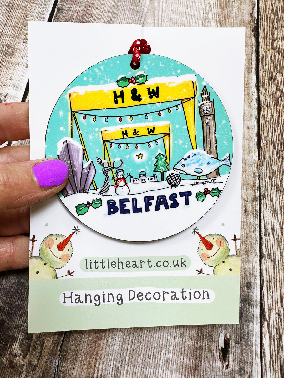 Little Belfast Christmas Decoration