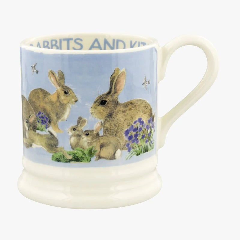 Emma Bridgewater Blue bunny Half Pint Mug