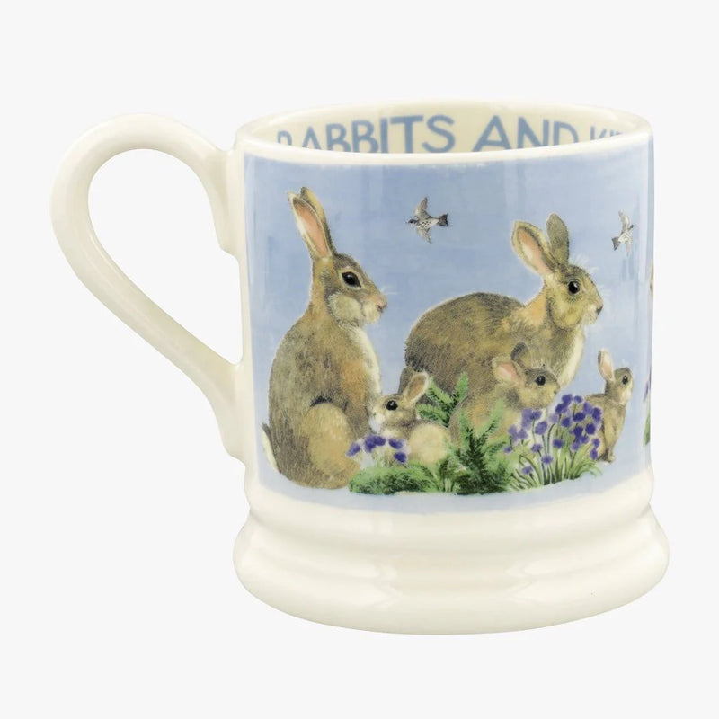 Emma Bridgewater Blue bunny Half Pint Mug