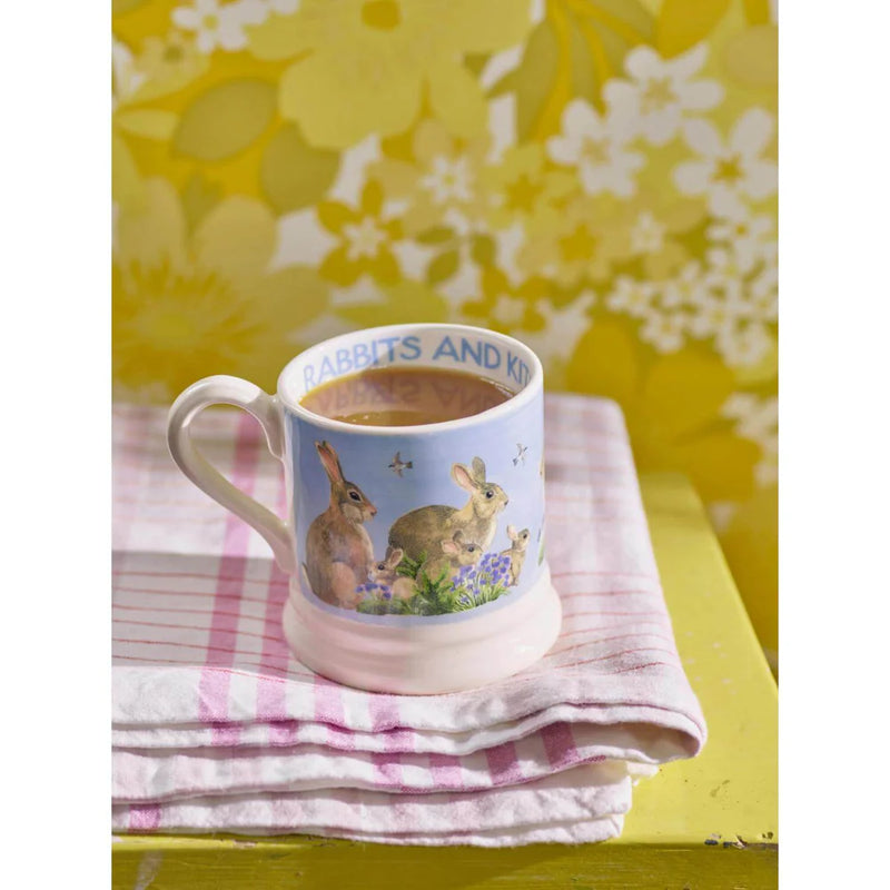 Emma Bridgewater Blue bunny Half Pint Mug