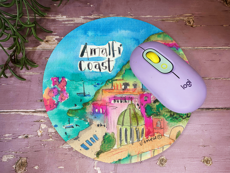 Amalfi Coast Mouse Mat