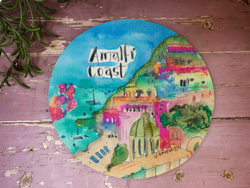 Amalfi Coast Mouse Mat